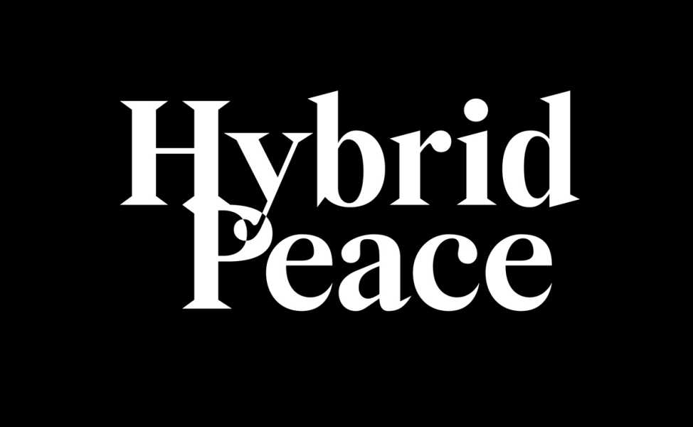 Hybrid Peace embleem door Uliana Bychenkova, animatie door Oleksiy Romanenko (Oekraïne)