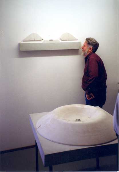 ames Turrell bij de maquette