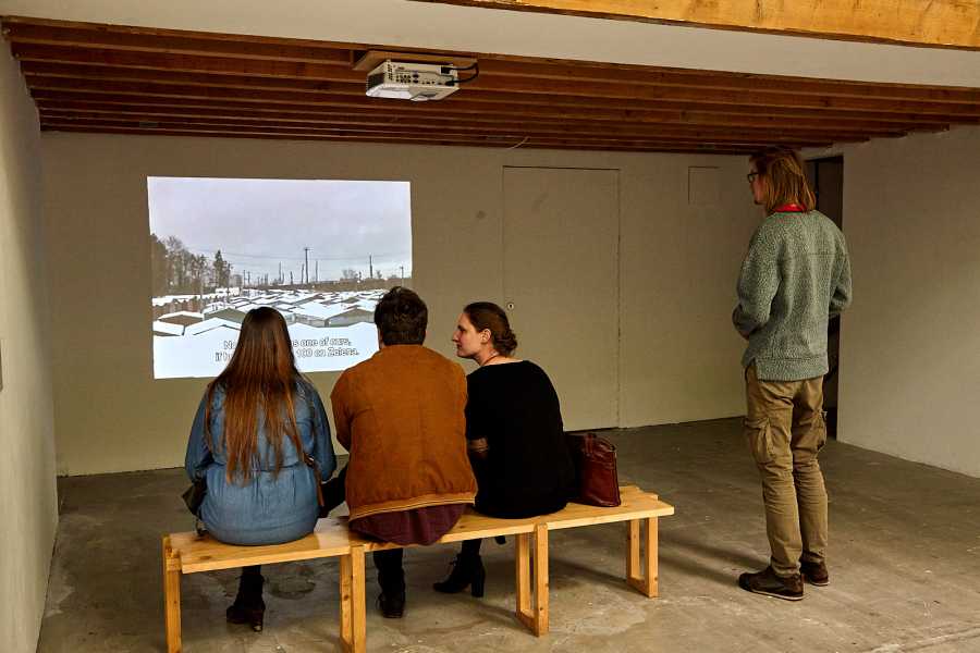 Hybrid Peace, installatie overzicht bij Stroom Den Haag, 2019 foto: Tarona Leonora, courtesy Stroom Den Haag