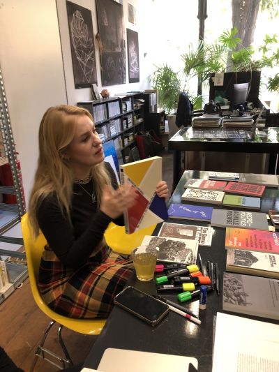 Stroom Bibliotheeksessies: Katerina Sidorova, foto: Stroom Den Haag