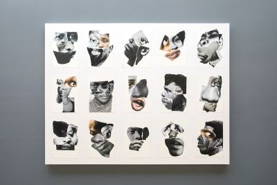 Zaalopname Neo Matloga, 'my hero is always next to me' (2021), Stroom Den Haag foto: Franz Mueller Schmidt. Alle rechten voorbehouden Hartwig Art Foundation