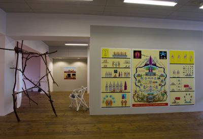 exhibition survey at Stroom Den Haag photo: Rob Kollaard