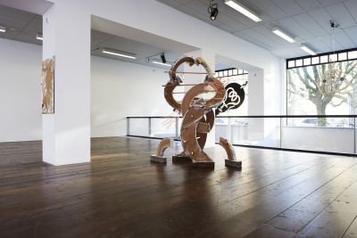 Act 5: Jean Katambayi Mukendi, exhibition survey Stroom Den Haag, 2017 foto: Jhoeko, courtesy Stroom Den Haag