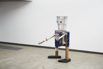 Act 5: Jean Katambayi Mukendi, exhibition survey Stroom Den Haag, 2017 foto: Jhoeko, courtesy Stroom Den Haag