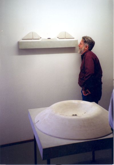 ames Turrell bij de maquette